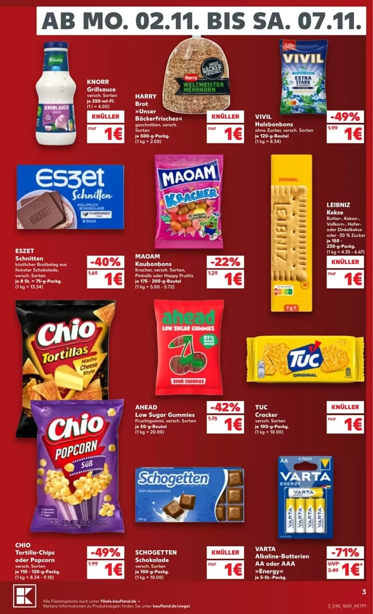 Prospekt Kaufland, Seite 3 von 68