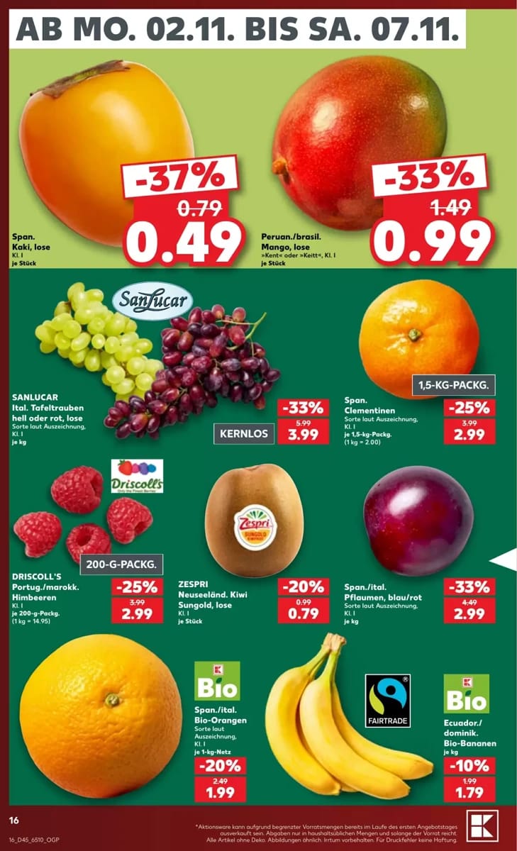 Prospekt Kaufland, Seite 16 von 68