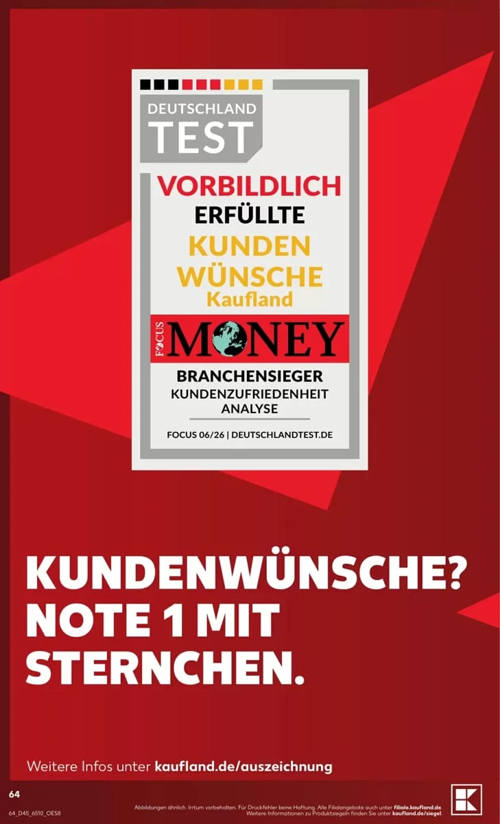 Prospekt Kaufland, Seite 64 von 68