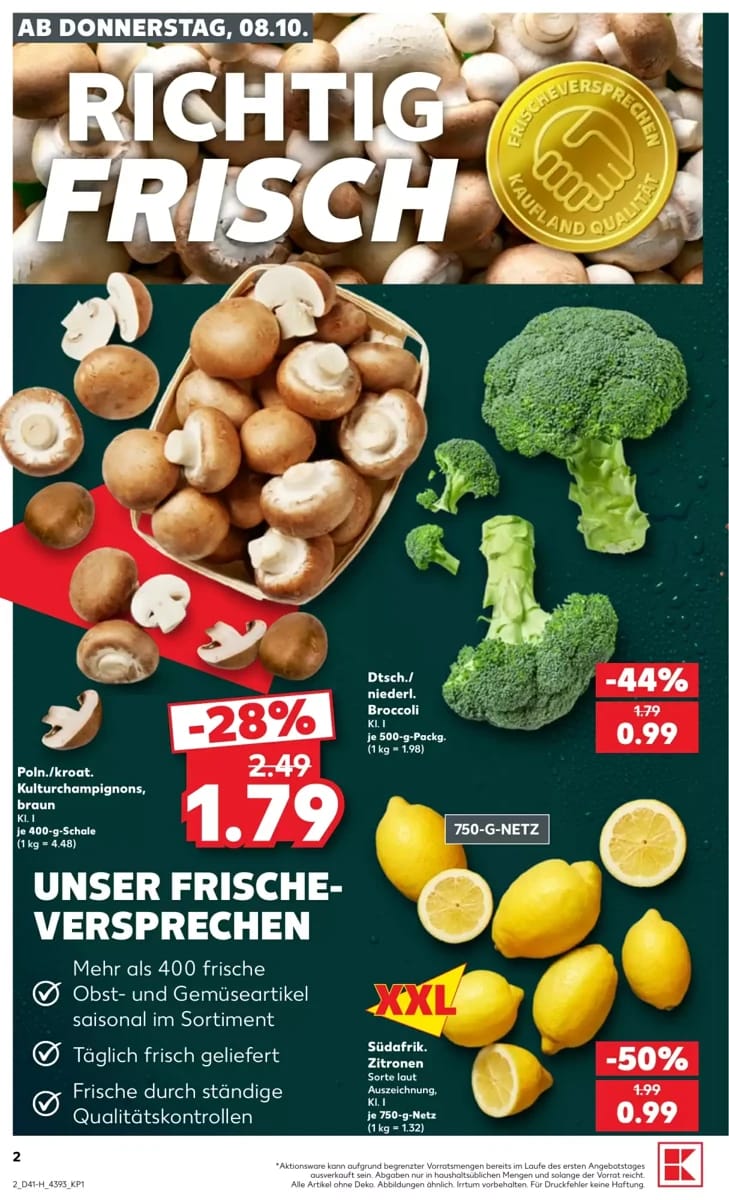 Prospekt Kaufland, Seite 2 von 8