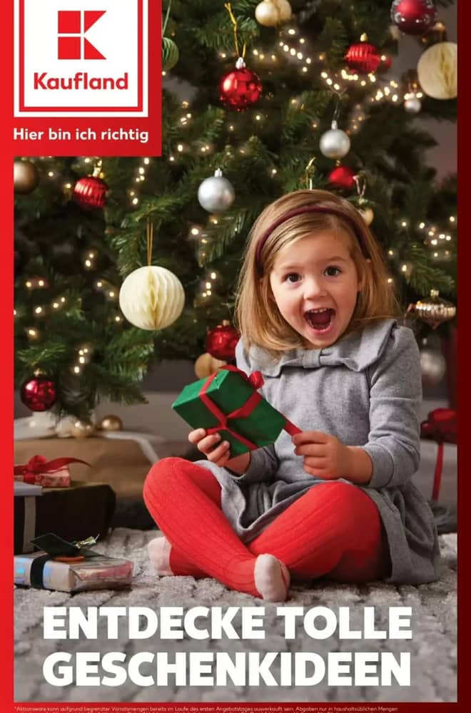 Titelseite des Prospekts von Kaufland, gültig 10. Oktober 2026 – 24. Dezember 2026