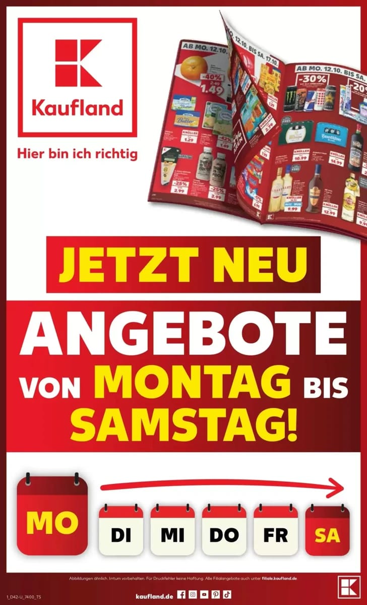 Prospekt Kaufland, Seite 1 von 80