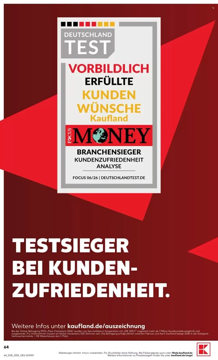Prospekt Kaufland, Seite 64 von 66