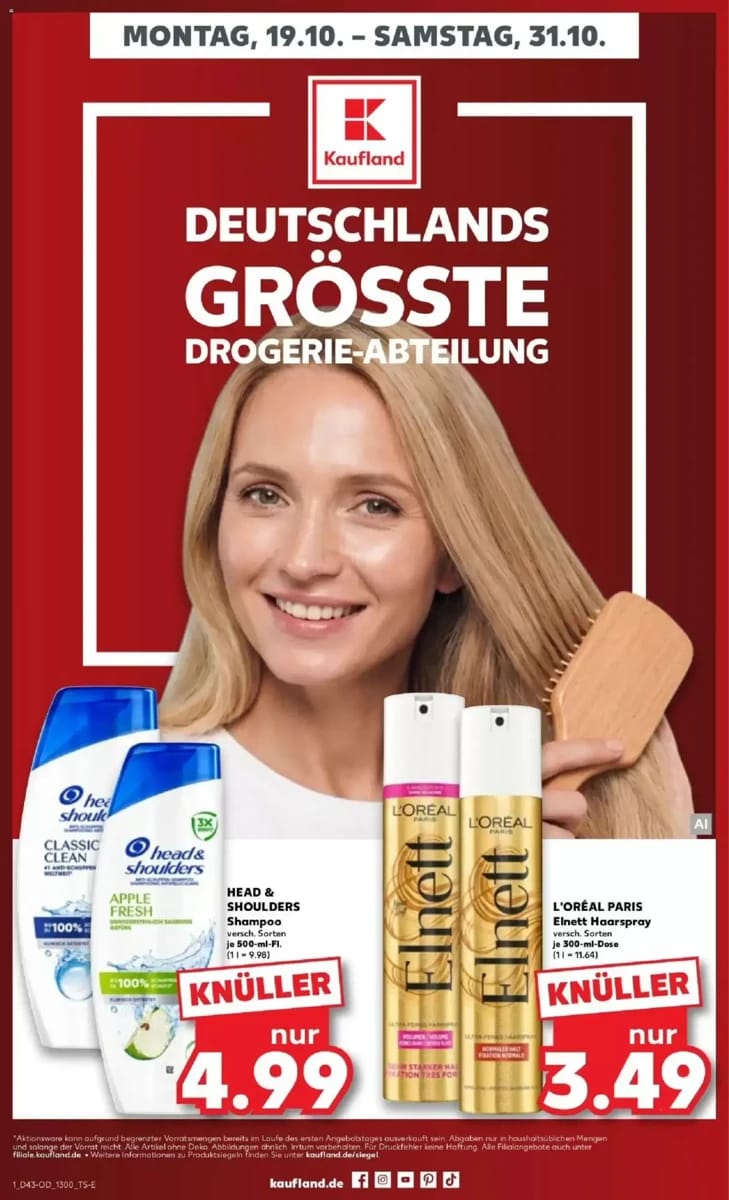 Prospekt Kaufland, Seite 1 von 8