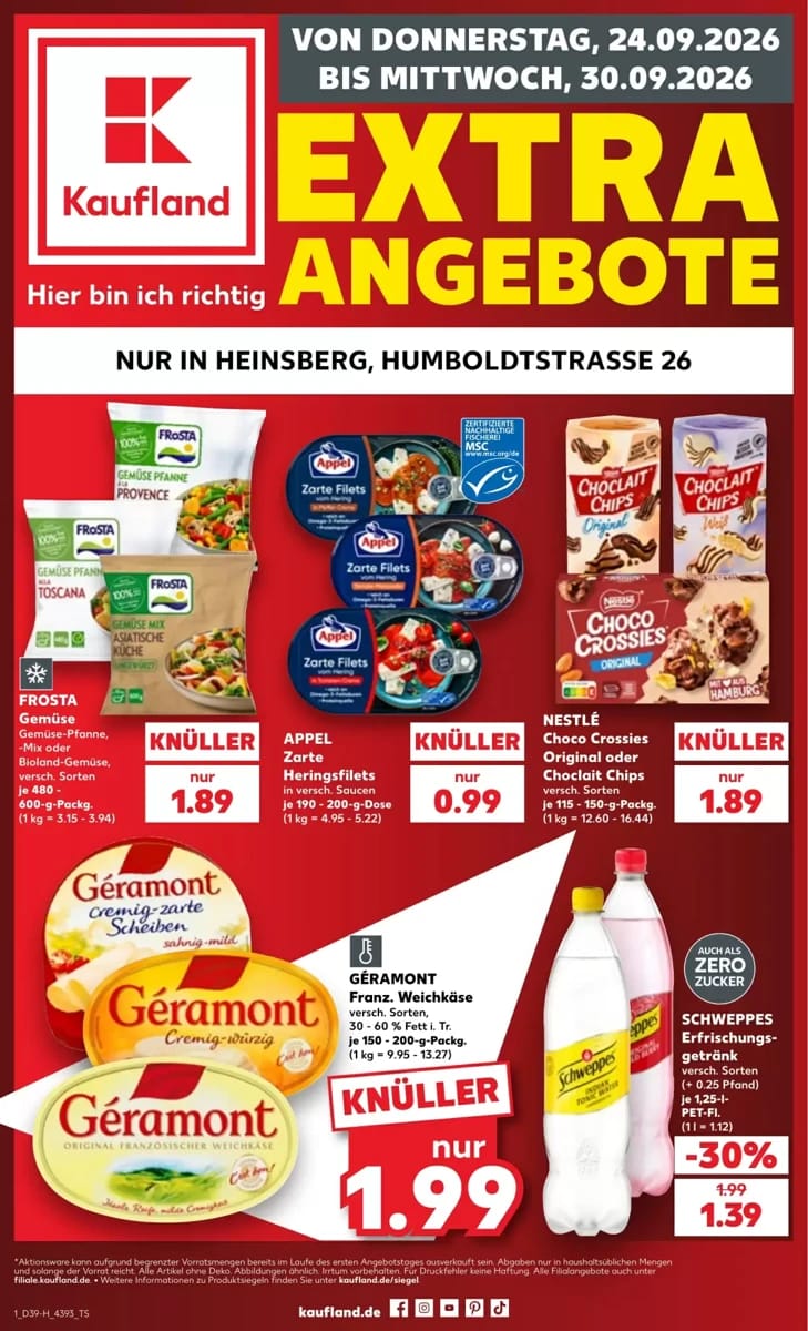 Prospekt Kaufland, Seite 1 von 8