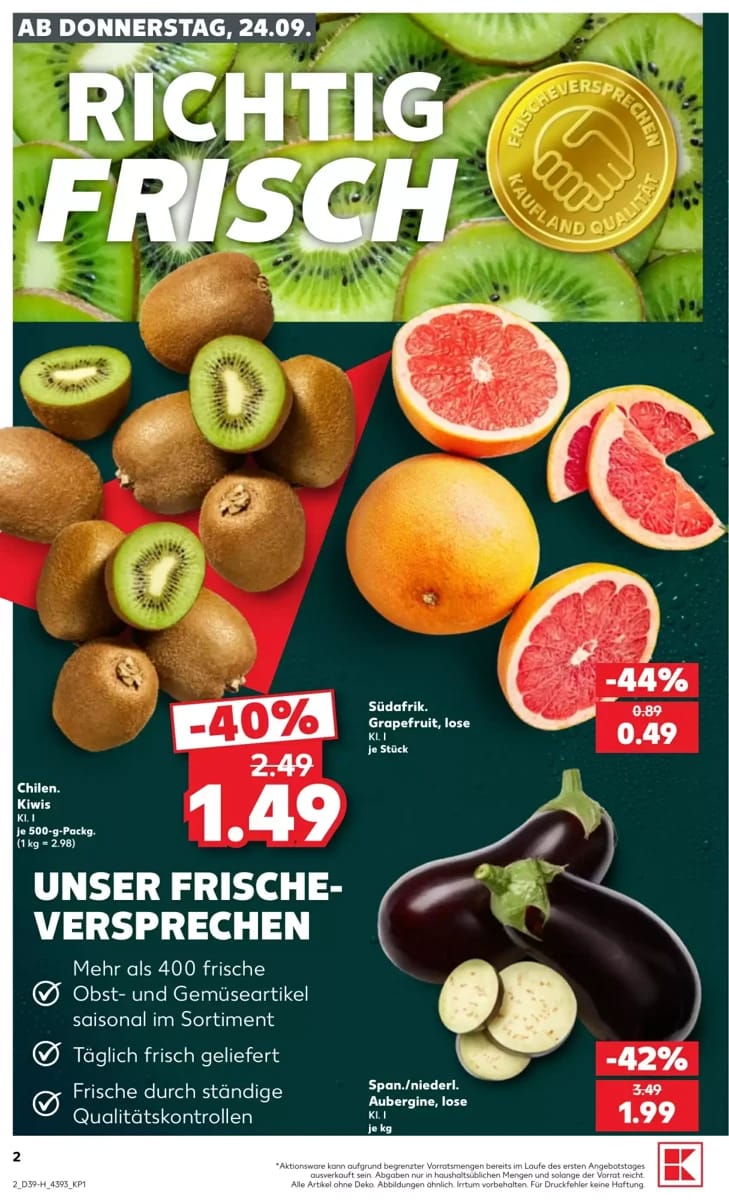 Prospekt Kaufland, Seite 2 von 8