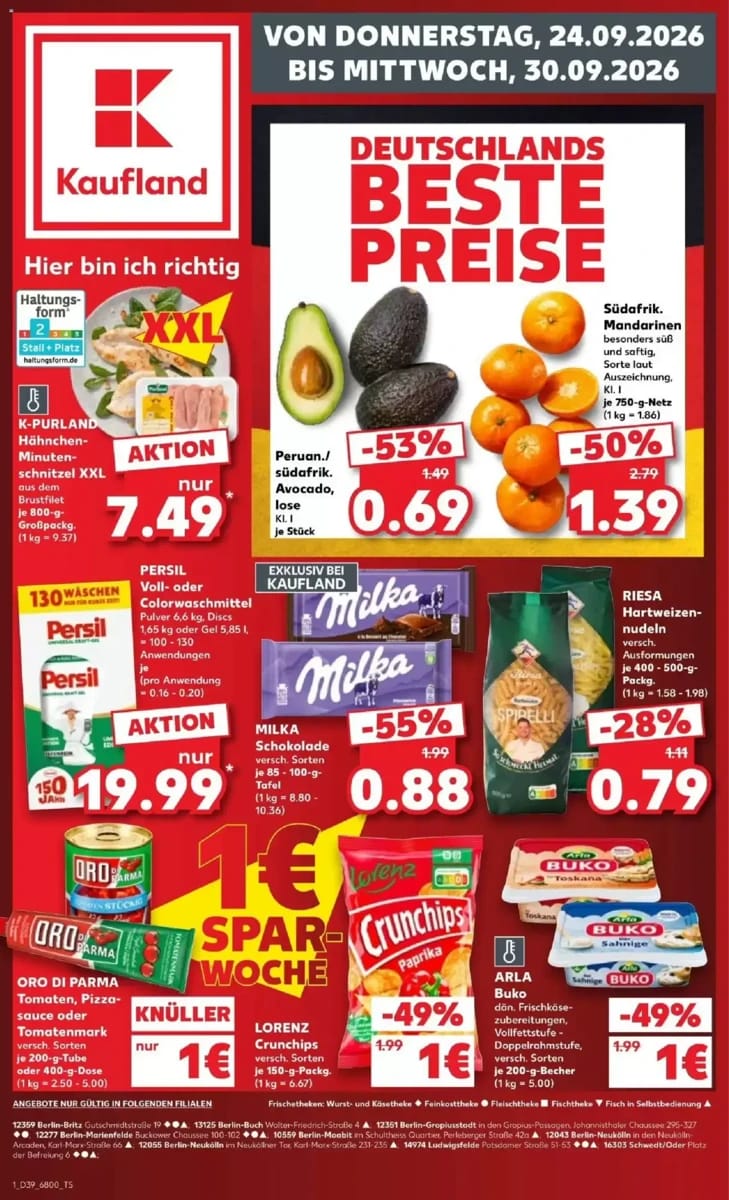 Prospekt Kaufland, Seite 1 von 72