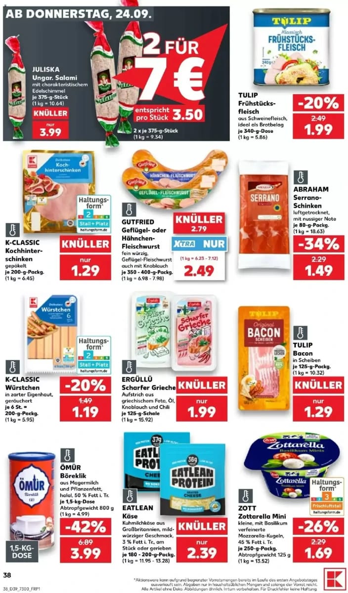 Prospekt Kaufland, Seite 38 von 72