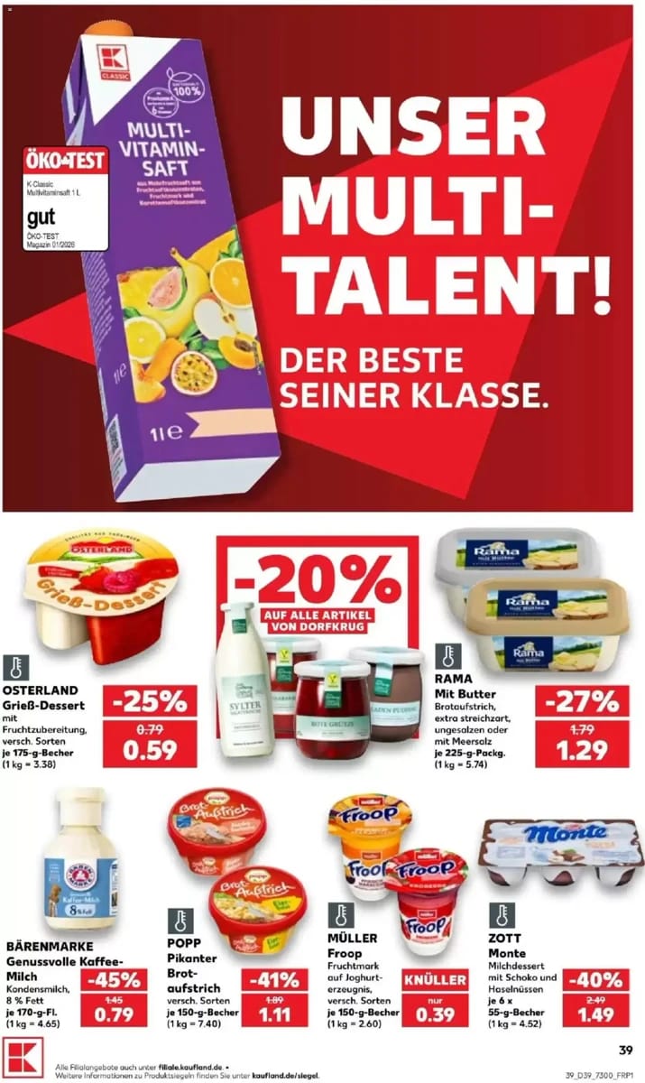 Prospekt Kaufland, Seite 39 von 72