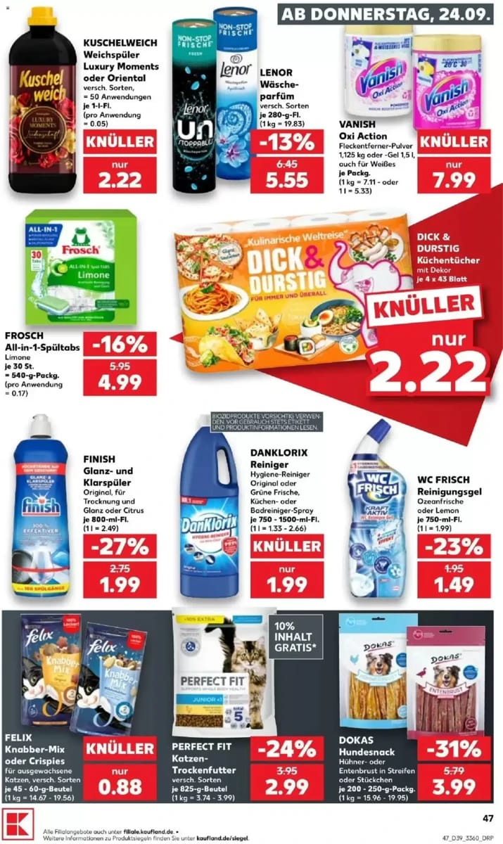 Prospekt Kaufland, Seite 47 von 72