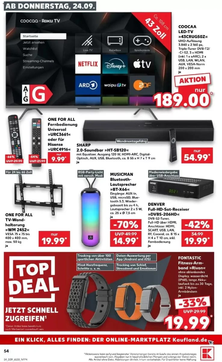 Prospekt Kaufland, Seite 54 von 72