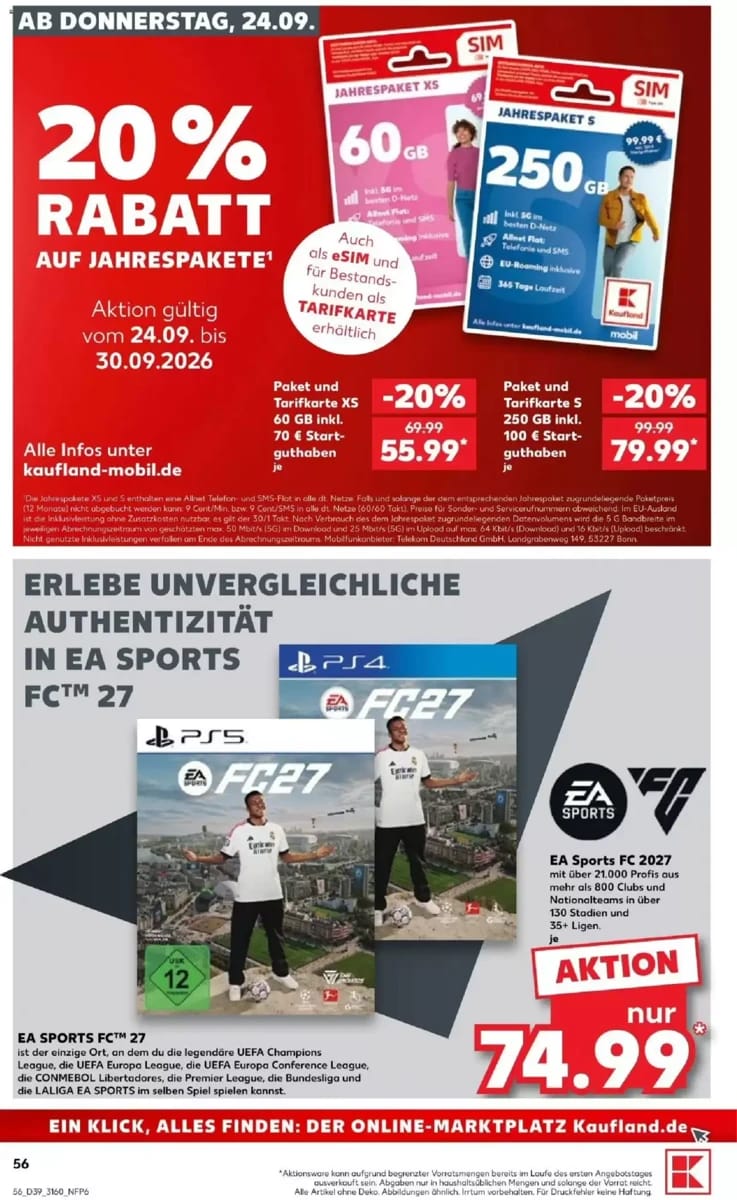 Prospekt Kaufland, Seite 56 von 72