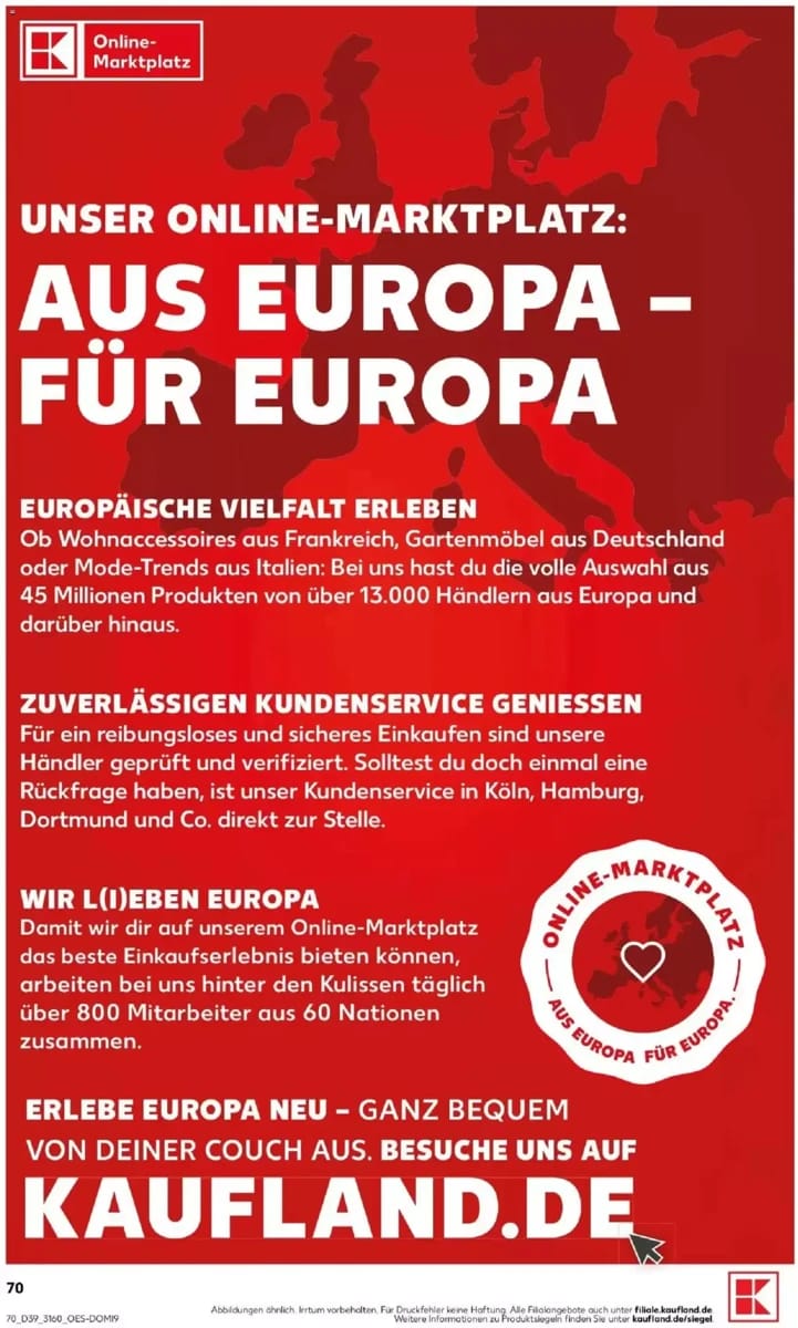Prospekt Kaufland, Seite 70 von 72