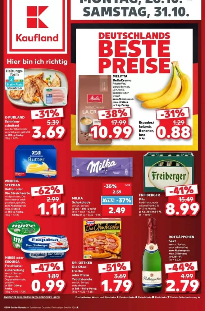Titelseite des Prospekts von Kaufland, gültig 24–24 Oktober 2026