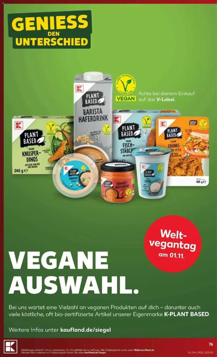 Prospekt Kaufland, Seite 76 von 76