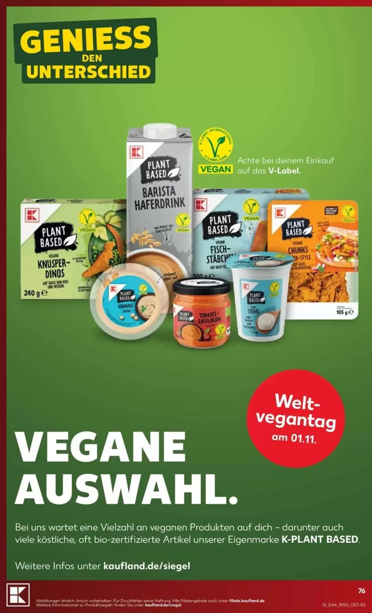 Prospekt Kaufland, Seite 76 von 76