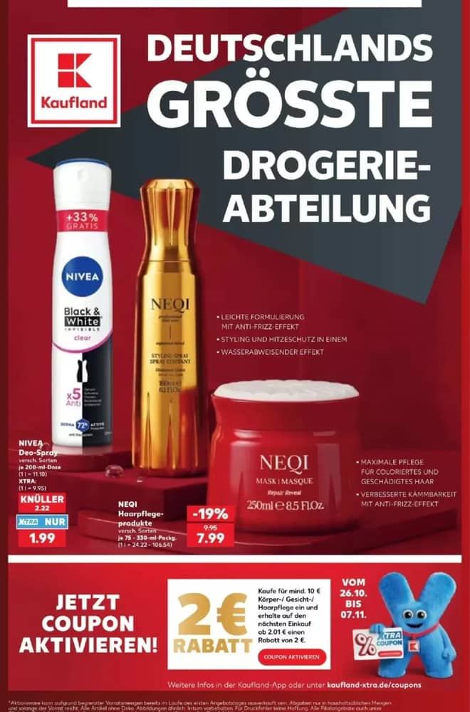 Titelseite des Prospekts von Kaufland, gültig 26. Oktober 2026 – 7. November 2026