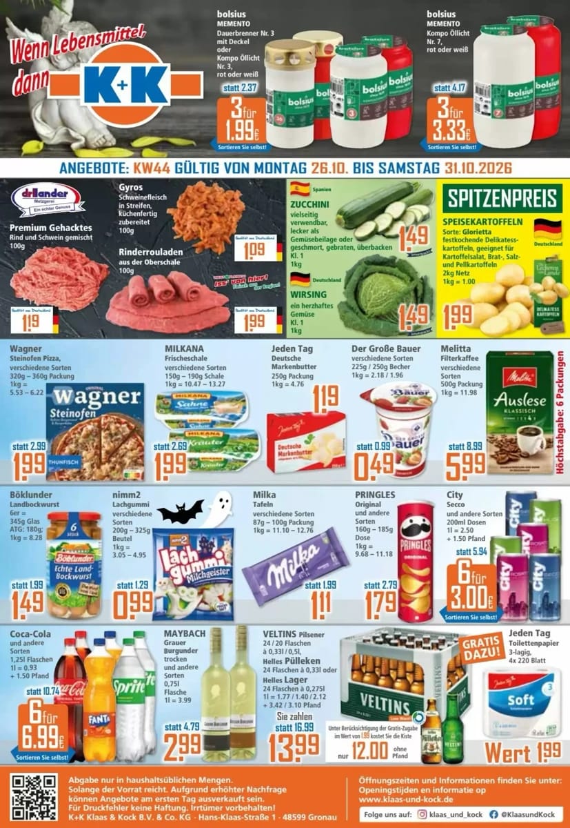 Prospekt Klaas & Kock, Seite 1 von 12