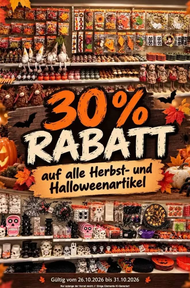 Titelseite des Prospekts von Kodi, gültig 26–31 Oktober 2026