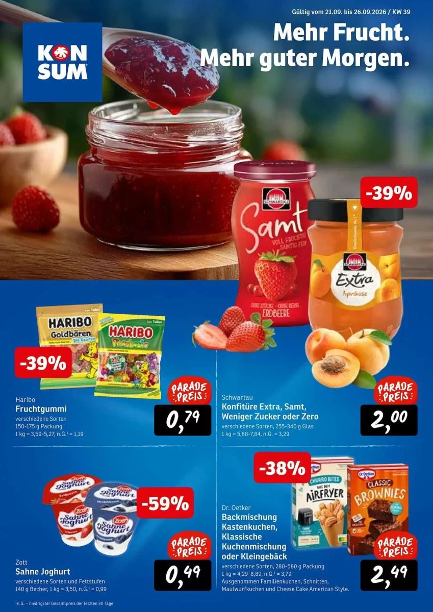 Prospekt Konsum, Seite 1 von 12