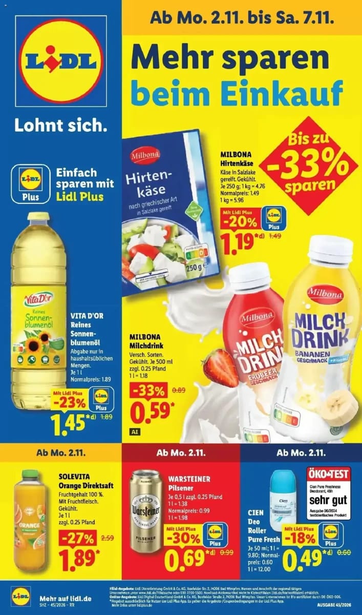 Prospekt Lidl, Seite 1 von 79