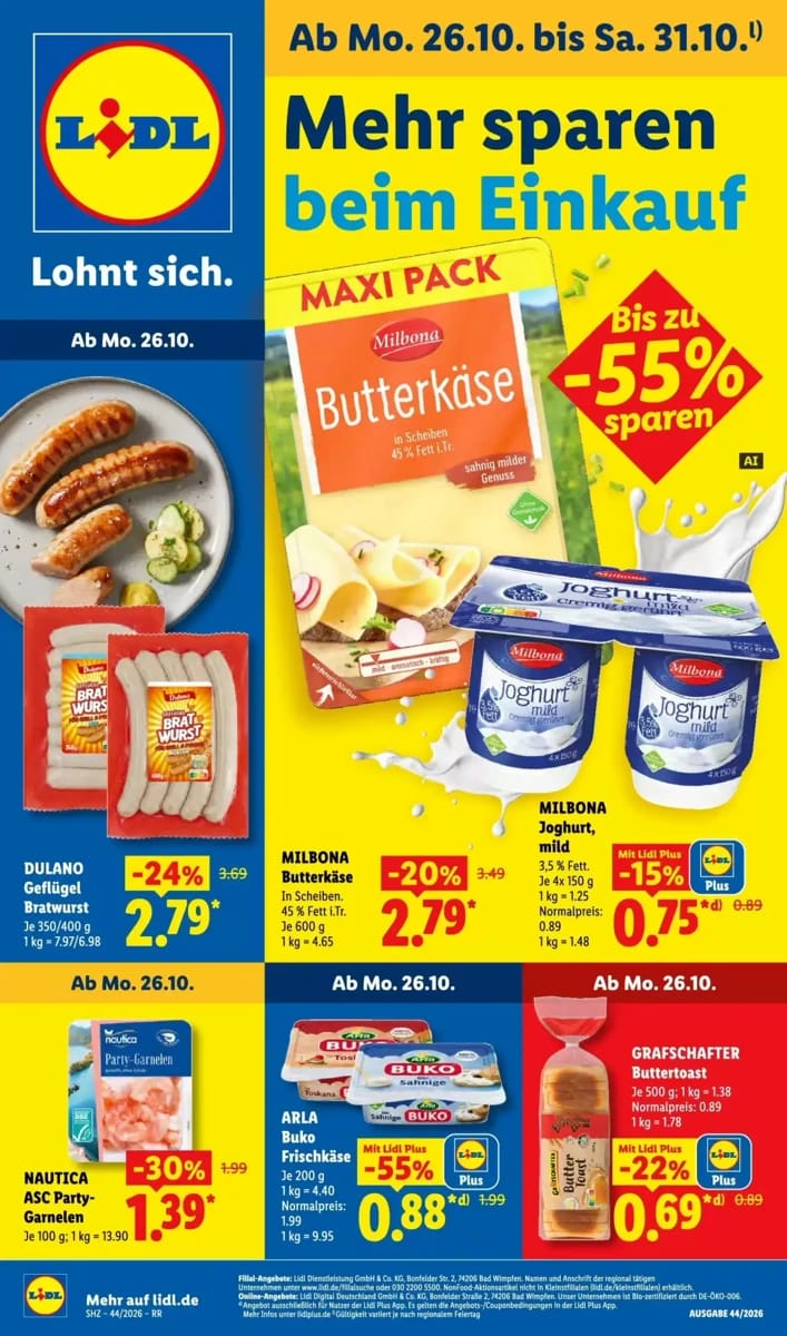 Prospekt Lidl, Seite 1 von 76