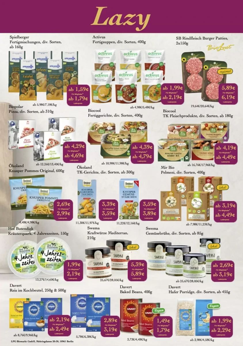 Prospekt LPG Biomarkt, Seite 3 von 19