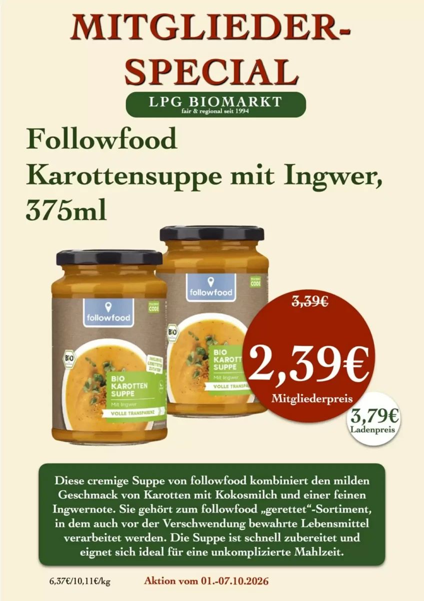 Prospekt LPG Biomarkt, Seite 16 von 19