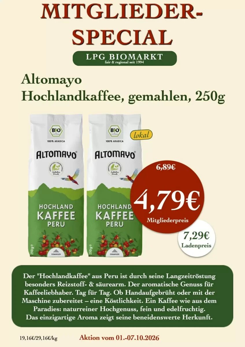 Prospekt LPG Biomarkt, Seite 17 von 19