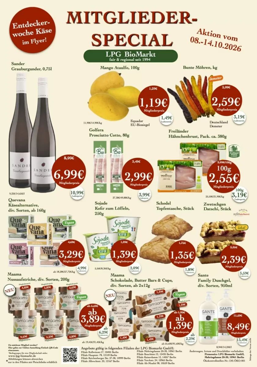 Prospekt LPG Biomarkt, Seite 1 von 18