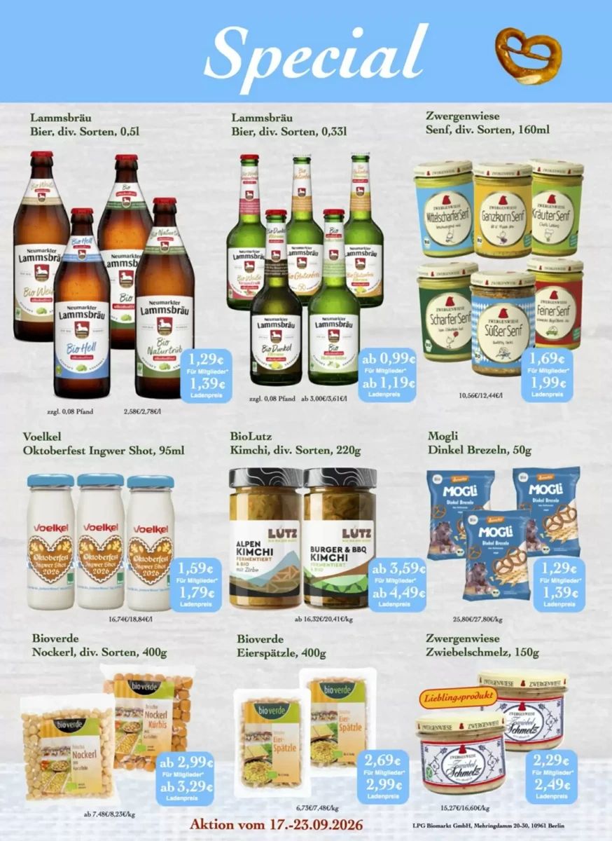 Prospekt LPG Biomarkt, Seite 4 von 23