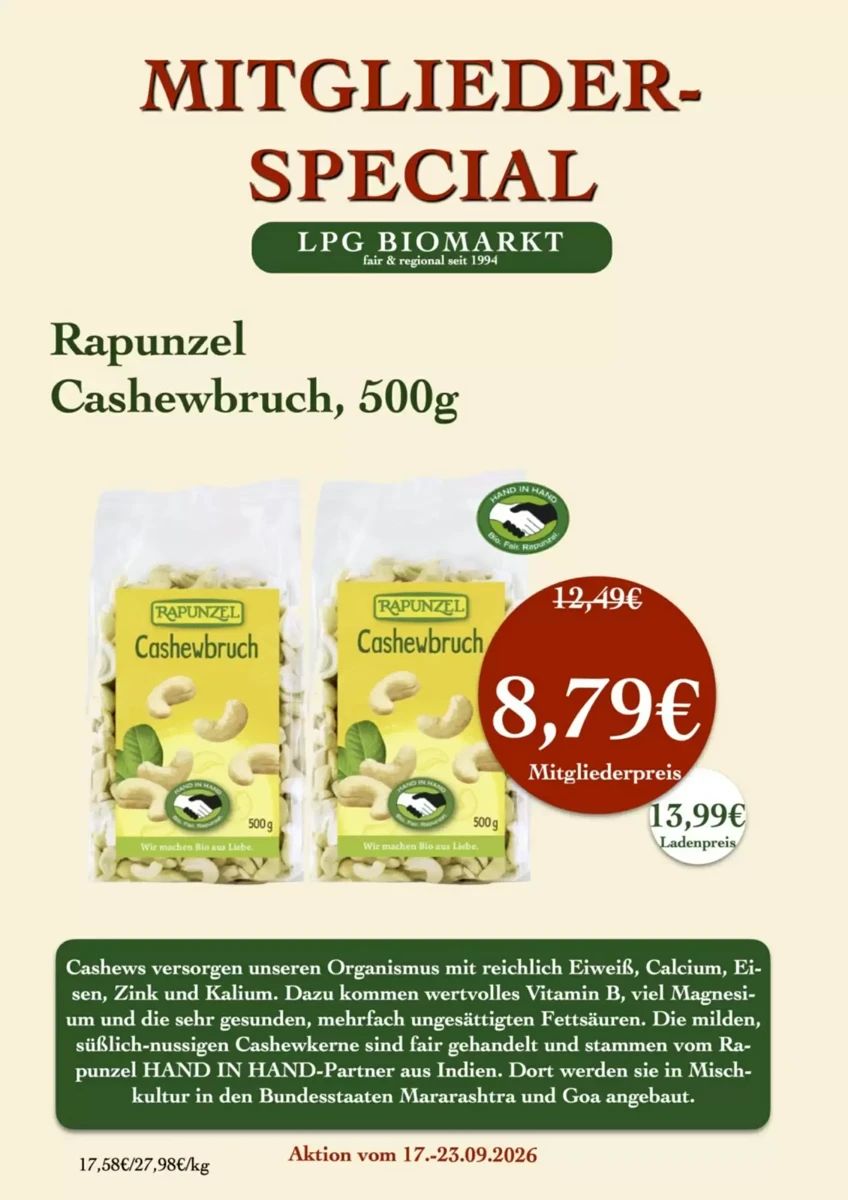 Prospekt LPG Biomarkt, Seite 7 von 23
