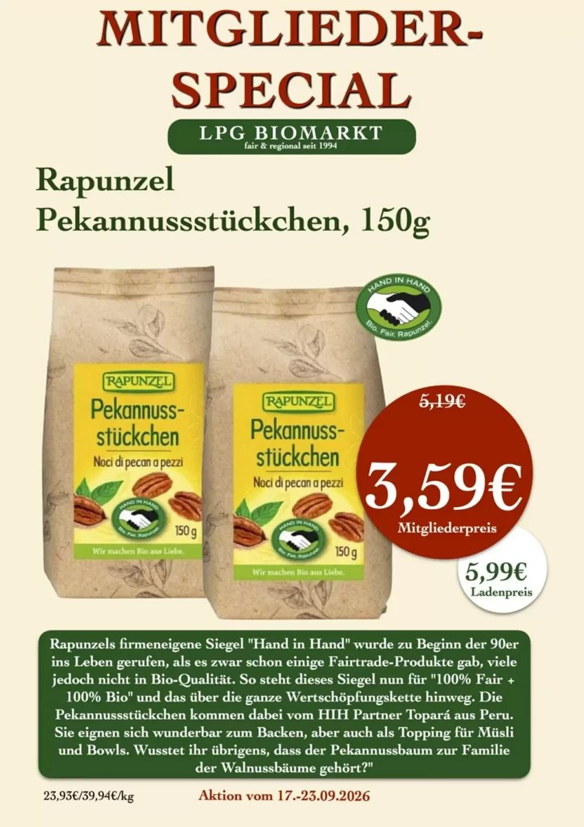 Prospekt LPG Biomarkt, Seite 17 von 23