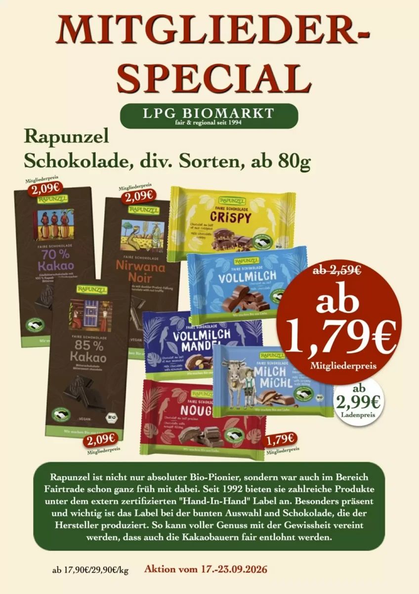 Prospekt LPG Biomarkt, Seite 18 von 23