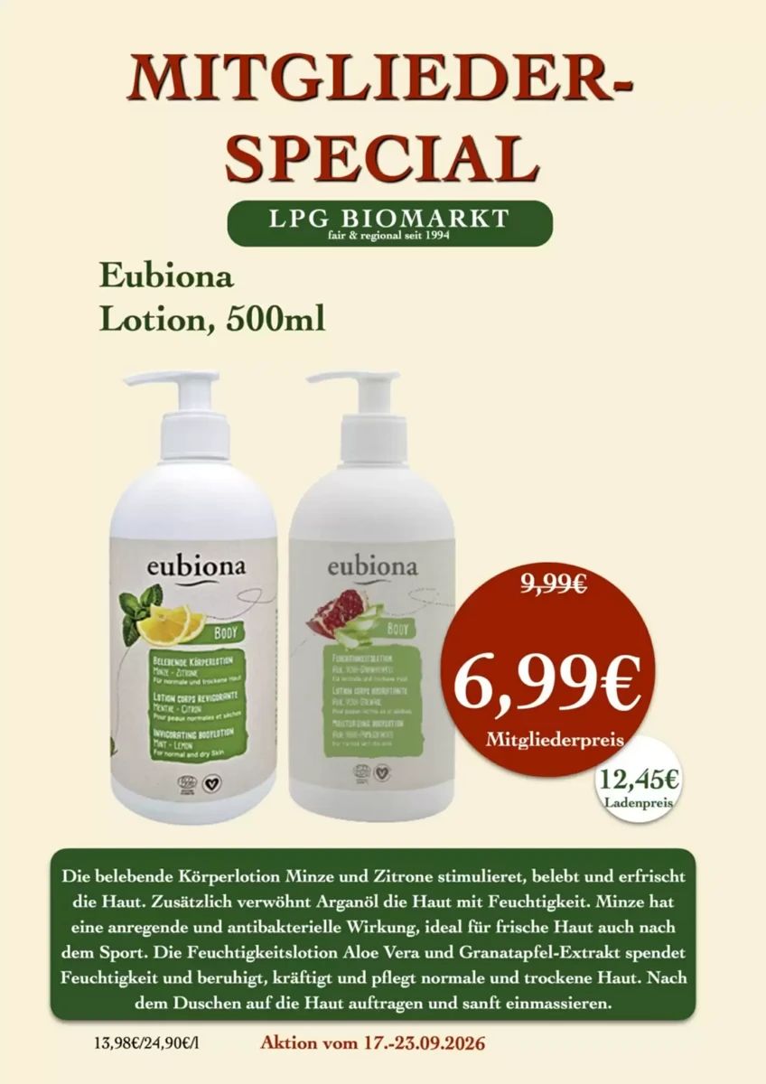 Prospekt LPG Biomarkt, Seite 23 von 23