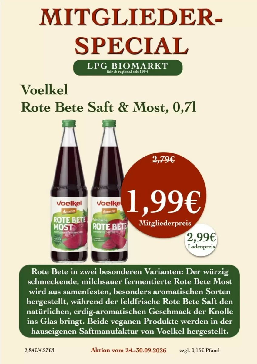 Prospekt LPG Biomarkt, Seite 15 von 18