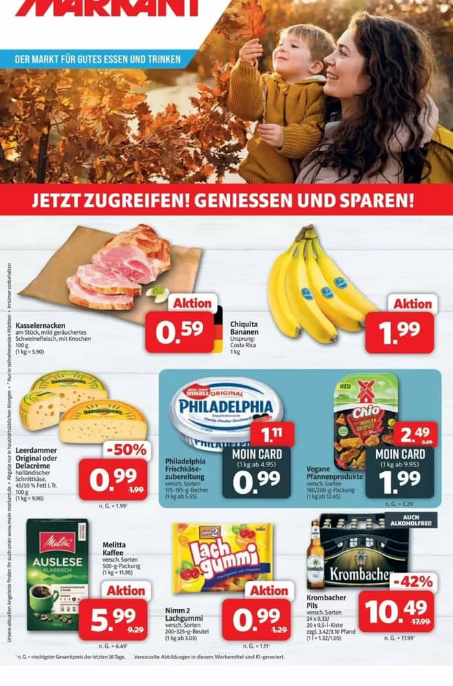 Titelseite des Prospekts von Markant, gültig 5–10 Oktober 2026