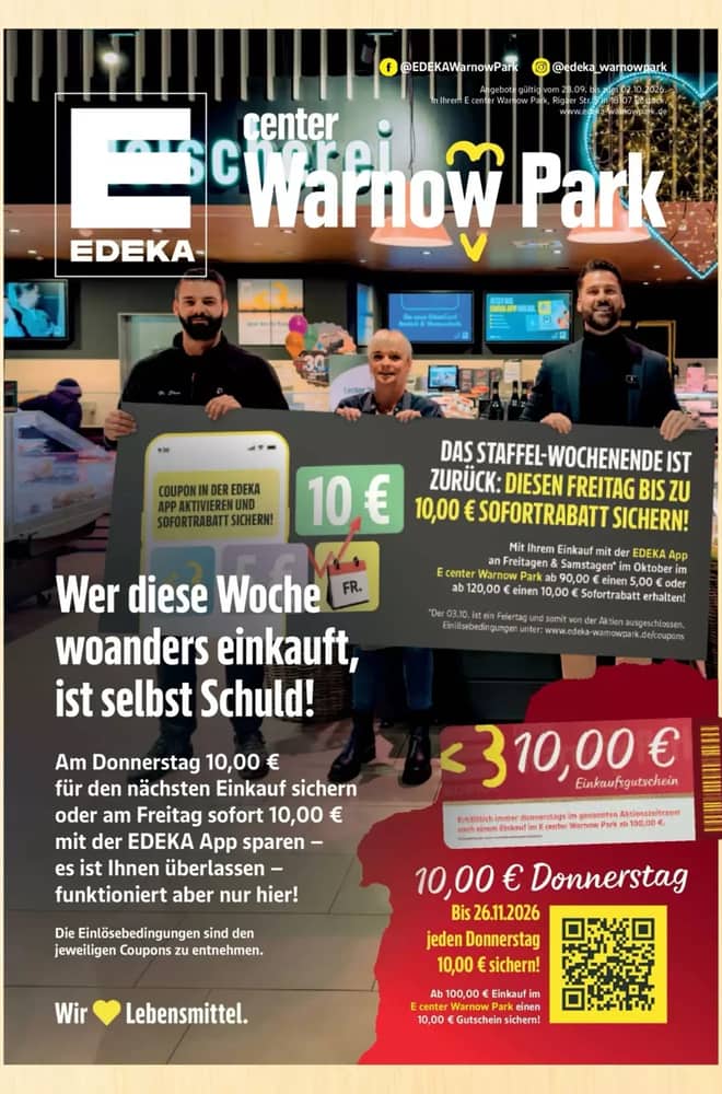 Titelseite des Prospekts von Marktkauf, gültig 27. September 2026 – 3. Oktober 2026