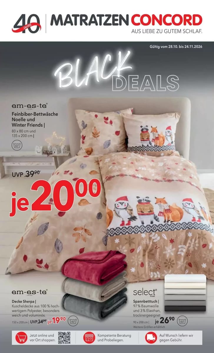Prospekt Matratzen Concord, Seite 1 von 13