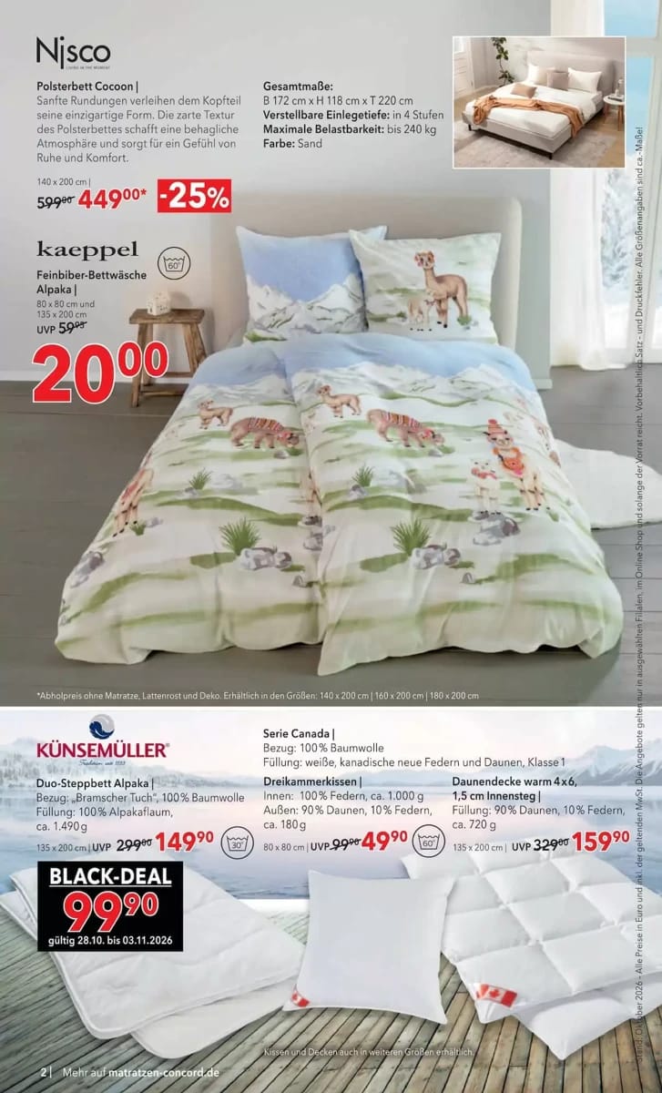Prospekt Matratzen Concord, Seite 2 von 13