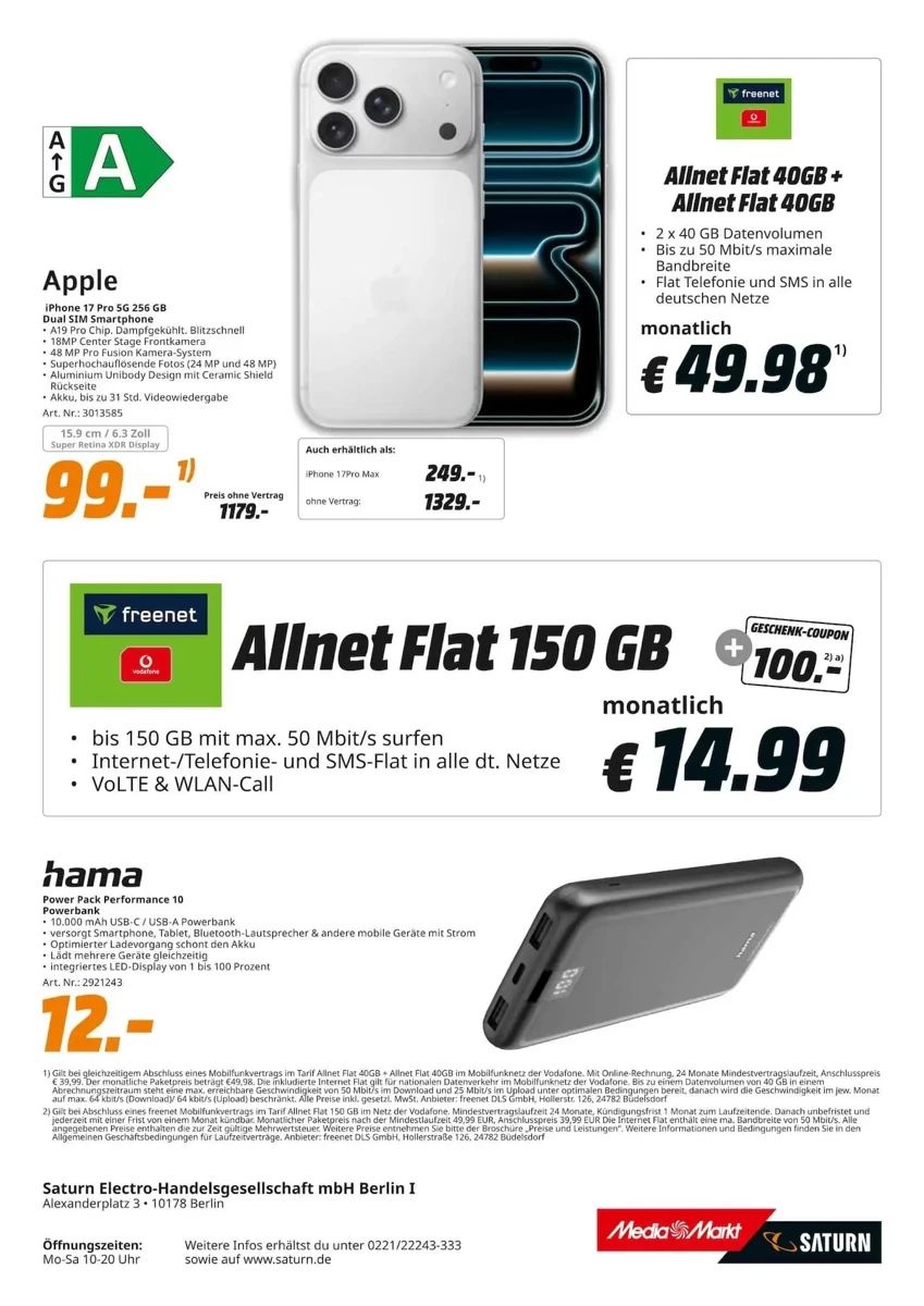 Prospekt MediaMarkt, Seite 7 von 7