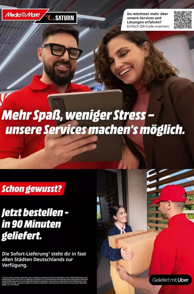Titelseite des Prospekts von MediaMarkt, gültig 21. September 2026 – 31. Dezember 2026