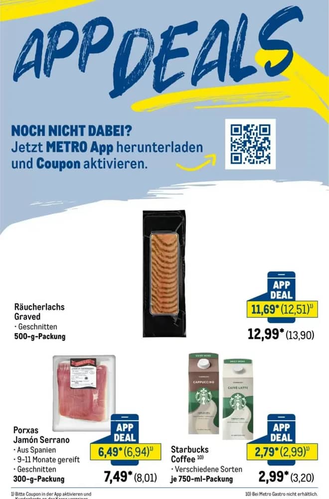 Titelseite des Prospekts von Metro, gültig 12–17 Oktober 2026