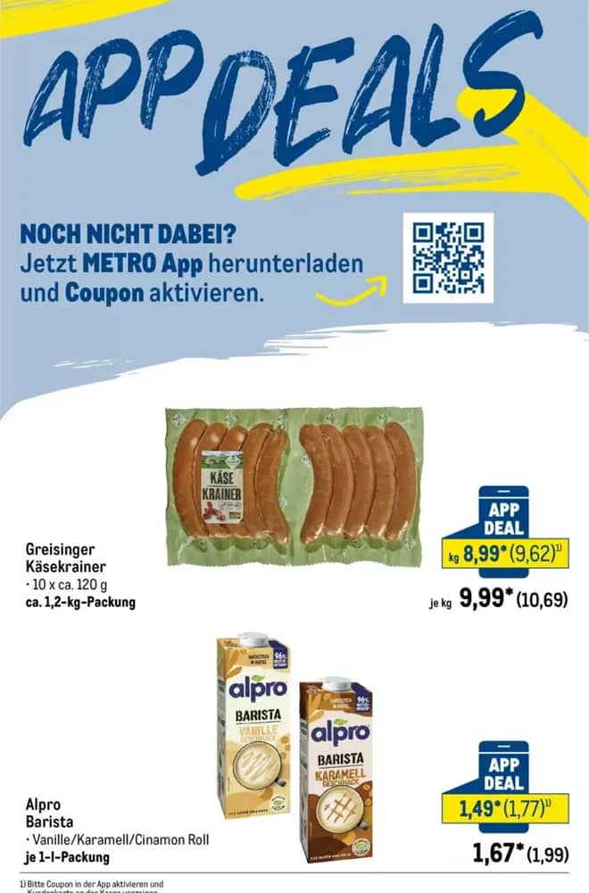 Titelseite des Prospekts von Metro, gültig 26–31 Oktober 2026
