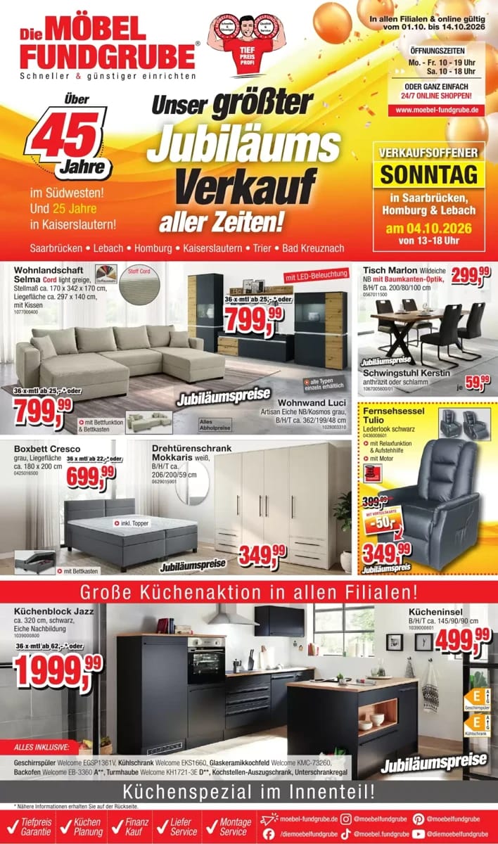Prospekt Möbelfundgrube, Seite 1 von 11