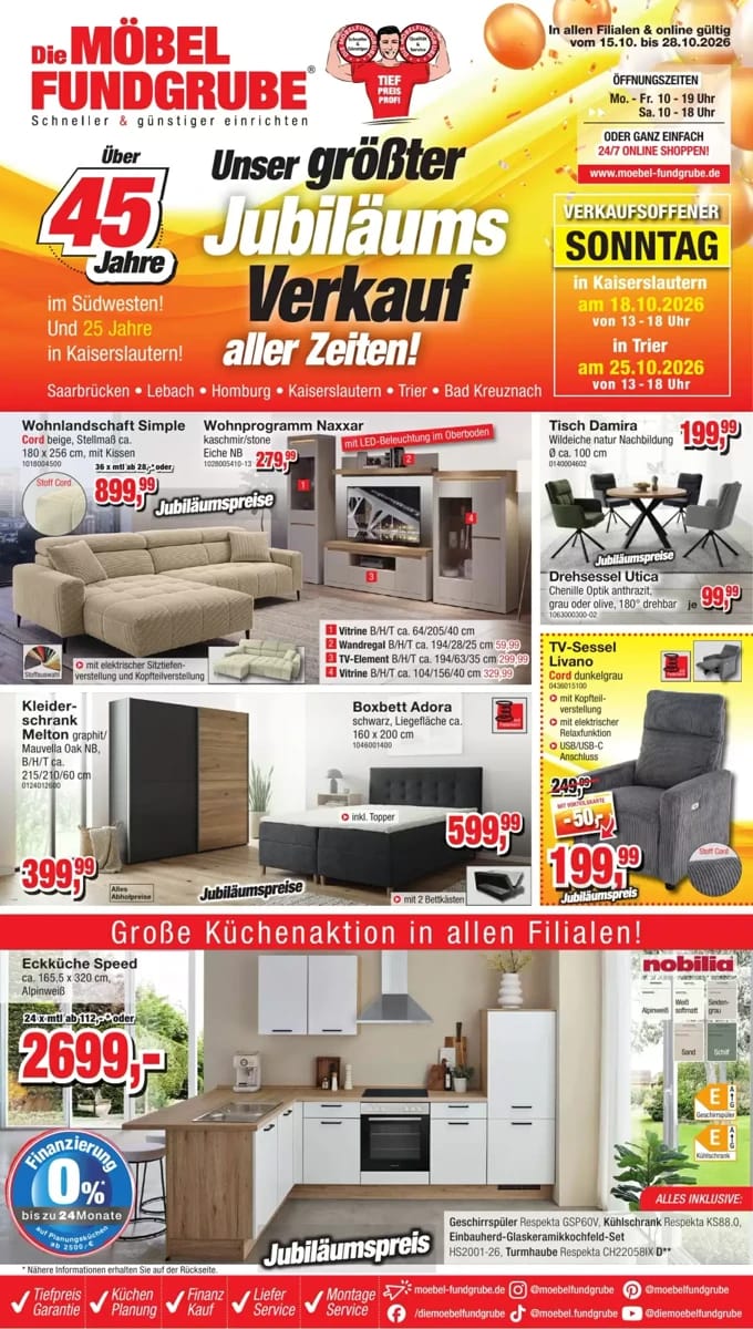 Prospekt Möbelfundgrube, Seite 1 von 19