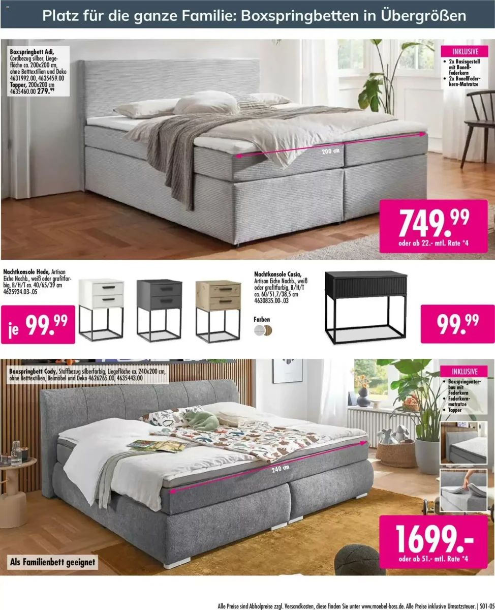 Prospekt Möbel Boss, Seite 5 von 26