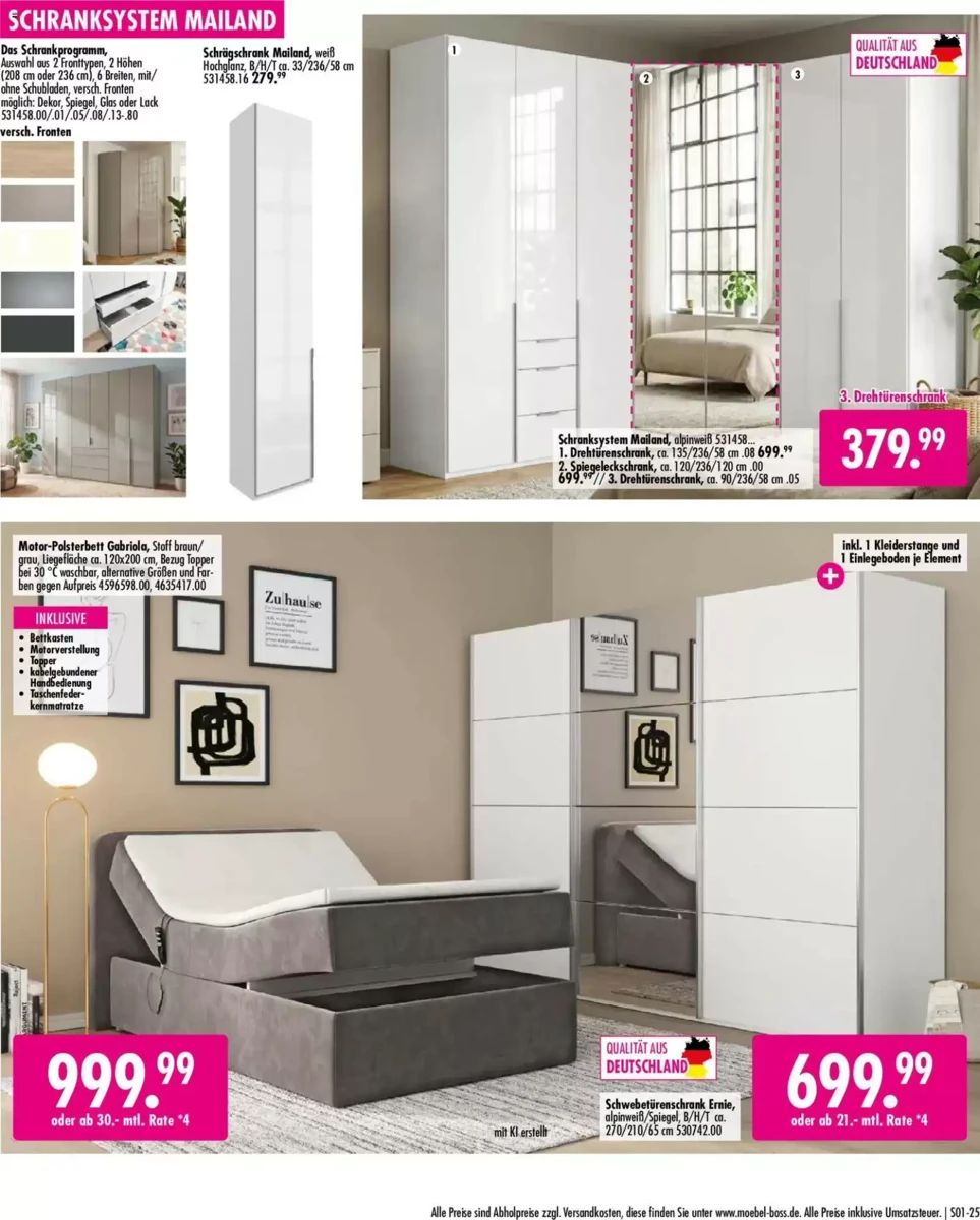 Prospekt Möbel Boss, Seite 25 von 26