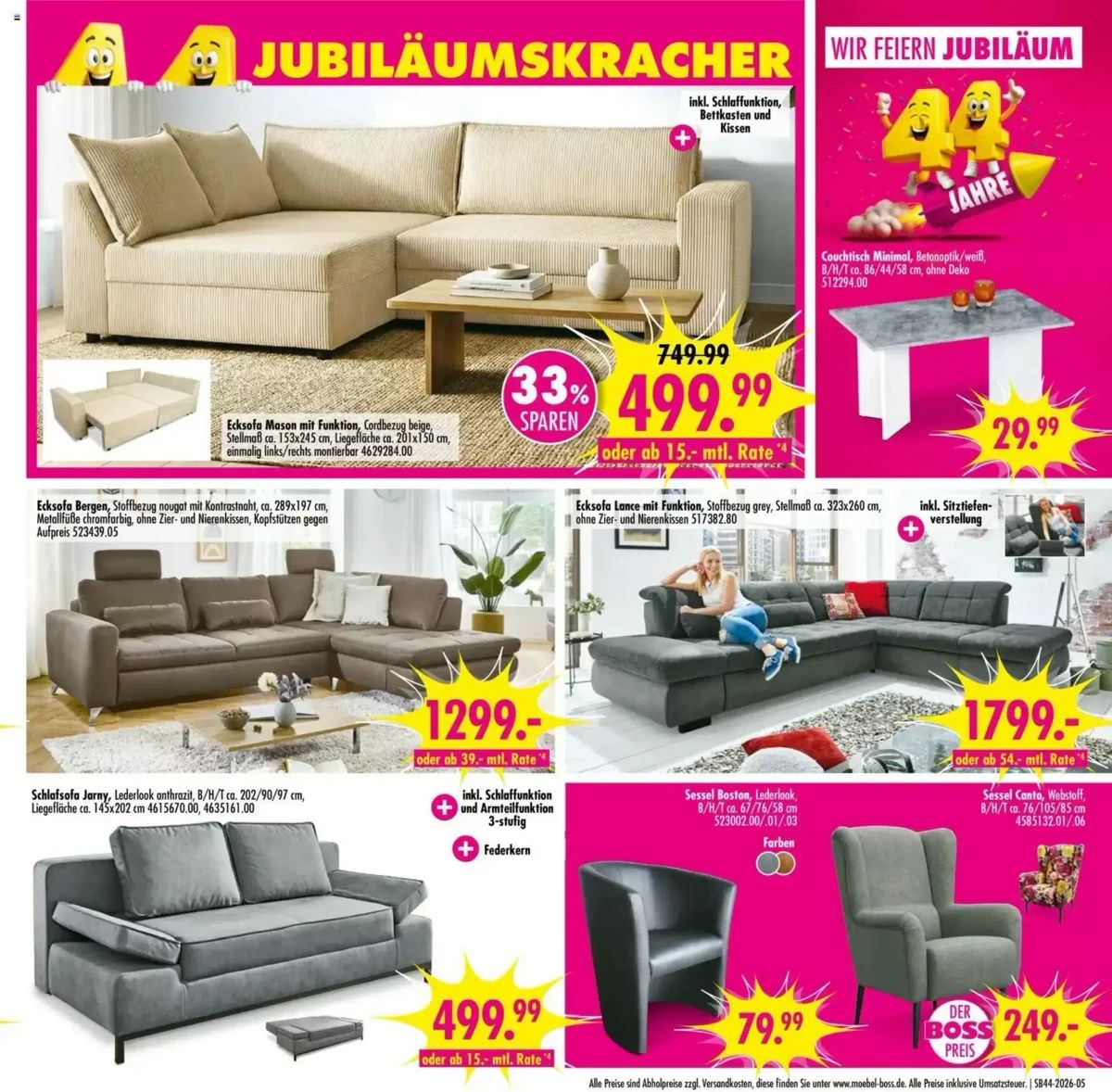 Prospekt Möbel Boss, Seite 5 von 12