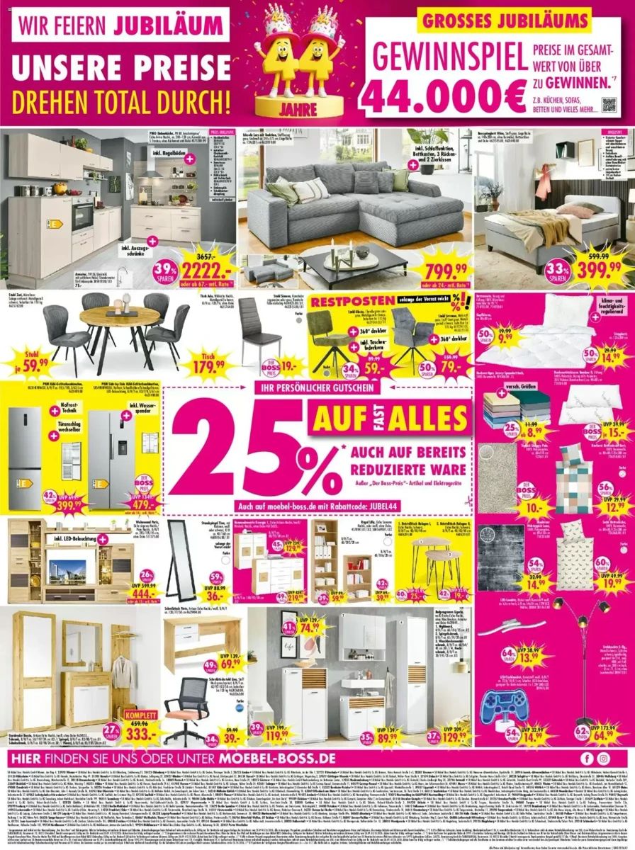 Prospekt Möbel Boss, Seite 2 von 2